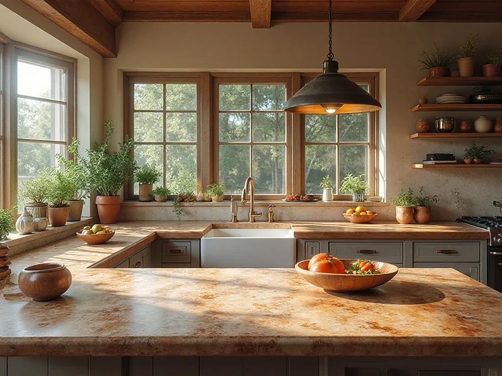 Engineered quartz countertops